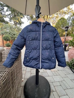 Limited Too Invierno Puffer Chaqueta con Capucha Forrada de Vellón Púrpura Brillante Niñas 10/12 Foto 1 de 4