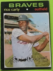 Tarjeta de béisbol 1971 Topps #270 Rico Carty (Atlanta Braves) - Imagen 1 de 4