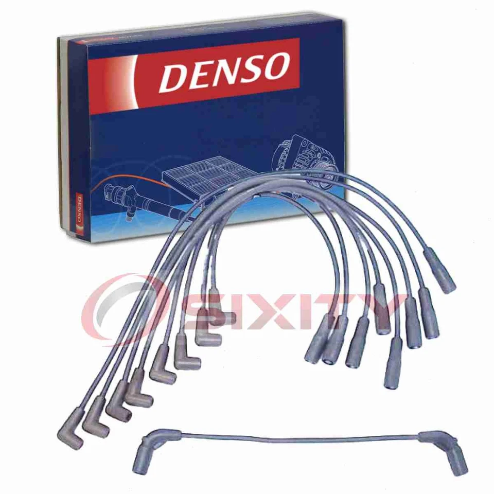 Denso Spark Plug Wire Set for 1996 - 2000 GMC C2500 5.0L 5.7L V8 Ignition pe — 第 1/4 张图片