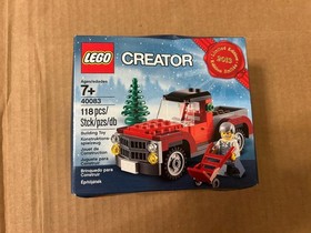 LEGO CREATOR: Christmas Tree Truck (40083)-Brand New In Factory Sealed Box 3