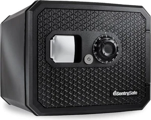 SentrySafe ignífugo e impermeable estante seguro, hogar grande 0,81 pies cúbicos, negro - Imagen 1 de 12
