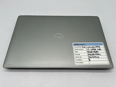 Dell Latitude 5440, Core i7-1355U, 4.65GHz, 40GB RAM, 256GB NVMe, No OS/Charger - Image 1 of 4