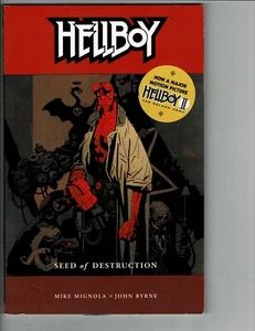 Hellboy #1 SEED OF DESTRUCTION GN (Dark Horse Comics, November 2003) TPB - Picture 1 of 2