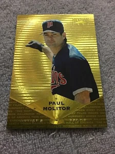 1997 Pinnacle PAUL MONITOR Gold Künstler Proof Folie Minnesota Zwillinge - Bild 1 von 5