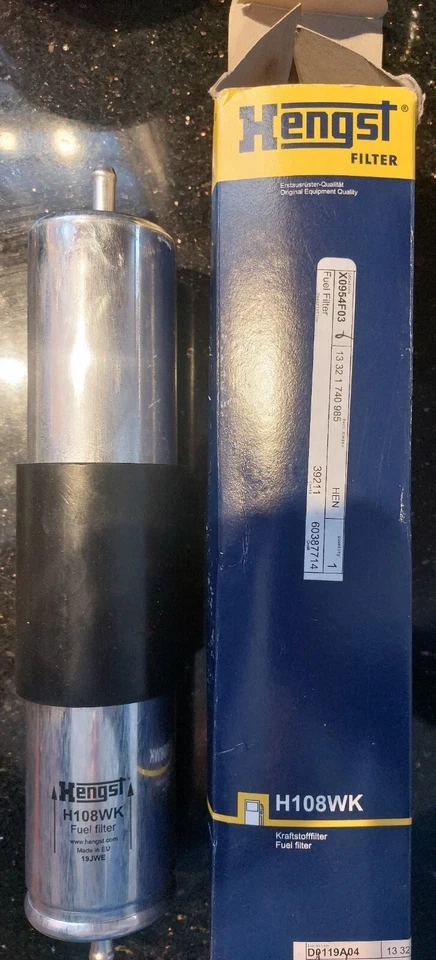 ¡Nuevo! Filtro de combustible filtros de semental BMW H108WK 13321740985 Foto 1 de 1