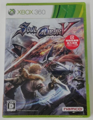Microsoft Xbox 360 Soul Calibur Ⅴ 5 Japan Version Unopened 1368 SP - Image 1 of 2