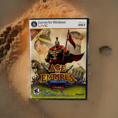 Age Of Empires Online ~ THE GREEKS ~ Games for Windows PC - New Sealed - Image 1 of 4