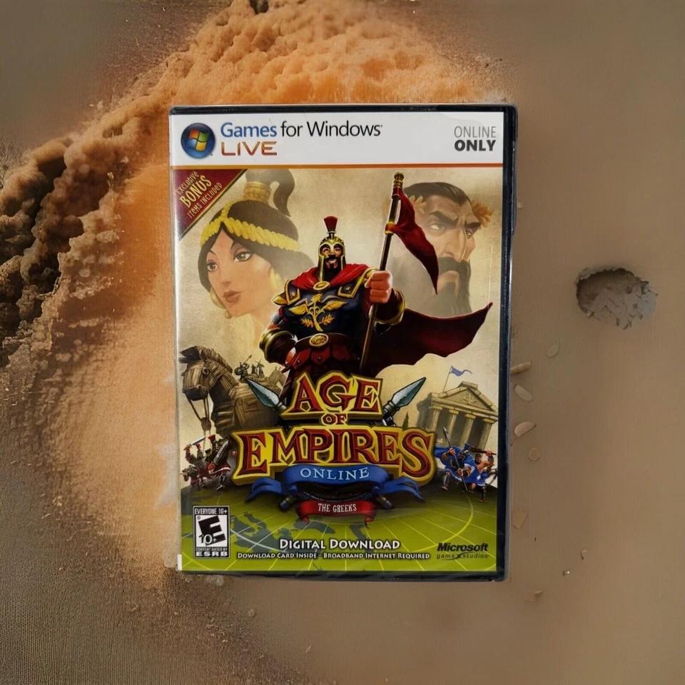 Microsoft Age of Empires Online for Windows Live PC Game E10