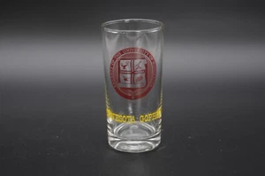 Vntg Minnesota Gophers Souvenir Glass Collectible Marathon Oil Big 10 Glass - Picture 1 of 9