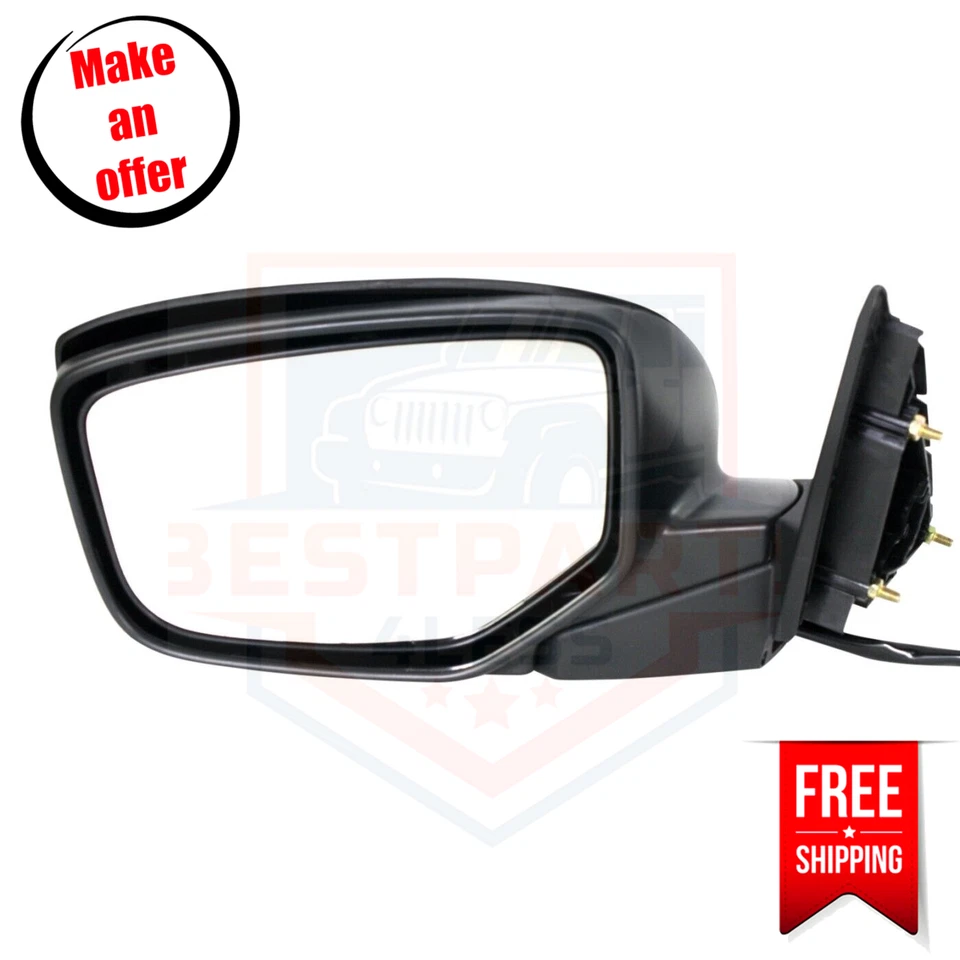 Kool Vue HO41EL Mirror Heated Left Side for 2012-2015 Honda Crosstour - Изображение 1 из 4