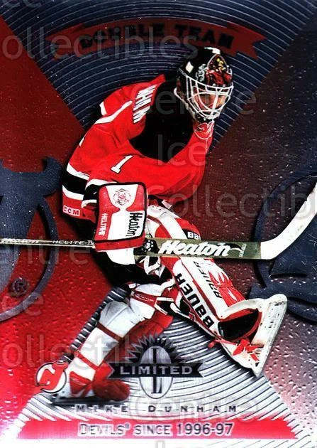 1997-98 Donruss Limited #78 Mike Dunham, Vadim Sharifijanov - Image 1 of 1