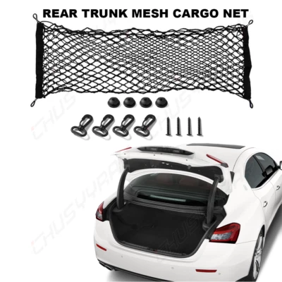 Rear Trunk Envelope Style Mesh Cargo Net for DODGE CHALLENGER 2008-2023 New — 第 1/4 张图片