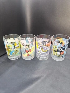 Walt Disney McDonalds 100 years Of Magic glasses set of 4 - Picture 1 of 5