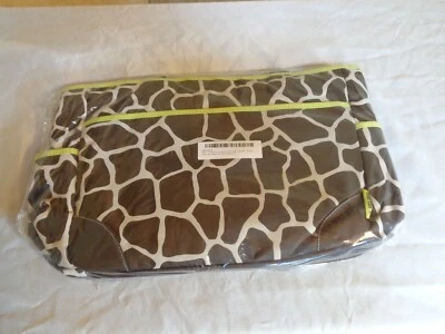 NEW CARTER'S GIRAFFE PRINT DIAPER BAG NEW IN PACKAGE - Image 1 of 4