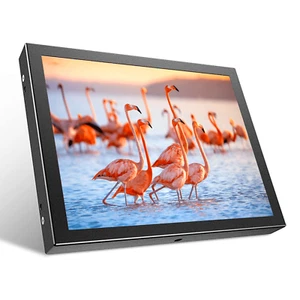 Eyoyo 8 Zoll Monitor 1024x768 HDMI/VGA /AV für Auto Rückfahrkamera PC DVD DVR - Afbeelding 1 van 12