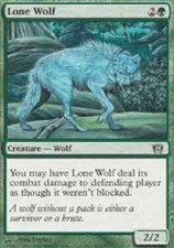 LONE WOLF 8th Edition MTG Magic the Gathering Cards DJMagic