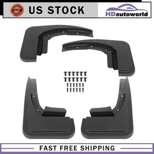 Splash Guards Mudguard Fender Mud Flap Set For Maverick 2022 2023 w/ Screws - Foto 1 di 4