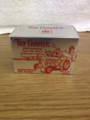 1/64 IH International 660 Tractor 1999 Toy Farmer Collector Edition - Image 1 of 4