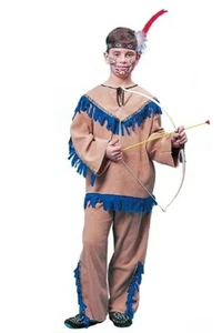 Native American Warrior - Frontier - Western - Costume - Child - 2 Sizes - Picture 1 of 1