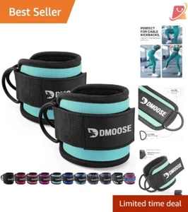Ankle Straps Nylon Neoprene One Size Comfort Workout Cable Machine Attachments - Picture 1 of 10