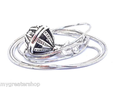 Jarrón colgante OM de plata pequeño hecho a mano tibetano con cadena de plata, ¡vendedor de EE. UU.! Foto 1 de 4