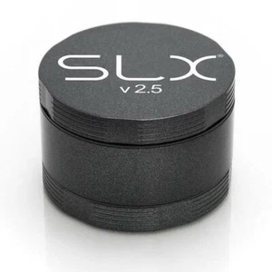 Molinillo SLX V2.5 pequeño 2.0" 4 PIEZAS CARBÓN hierba antiadherente aluminio/tabaco - Imagen 1 de 4