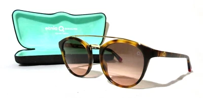 Солнцезащитные очки Etnia Q Barcelona, Spain Ferlandina 50-19-135 Havana в красной оправе - Изображение 1 из 4