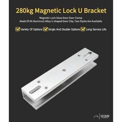 U Bracket For Magnetic Lock For 280kg Standard Magnet For Outward Swing Door UK • 8.97£