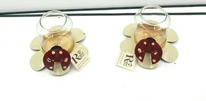 Ladybug Garden Light Regal Art & Gifts Handcrafted Home Accents Yard Indonesia - Picture 1 of 7