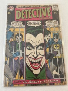 Detective Comics #332 Joker & Batman Jail Cover 1964 DC Silver Age Rough Shape