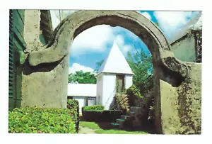 Bermuda Somerset Public Library Sandys Parish Vintage Postcard - Picture 1 of 2