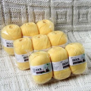 Sale 9 Ballsx50gr LACE Rugs Acrylic Wool Cashmere Hand Crochet Knitting Yarn 916 - Picture 1 of 23