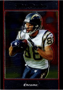 2007 Bowman Chrome Eric Parker #BC210 San Diego Chargers Football Card