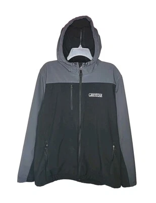 Port Authority Men's Black Gray Waterproof Hooded Fleece Lined Jacket XL - Image 1 of 4