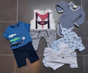 Baby Kleidung Paket*Einteiler & Bodies*Neugeborene*Jungen*Gr. 50/56 - Bild 1 von 4