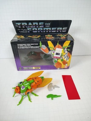 Transformers G1 Vintage Deluxe Insecticon Venom 100% Complete Canadian Box - Image 1 of 4