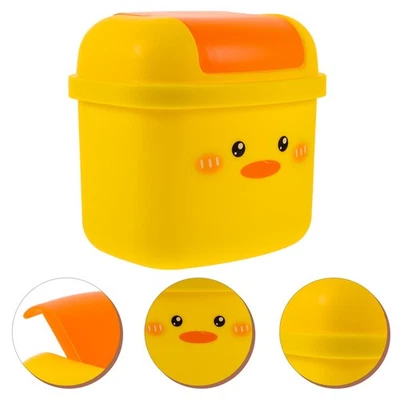  Mini-Mülleimer für die Arbeitsplatte, fester Desktop-Abfallkorb, Mülleimer, - Bild 1 von 4