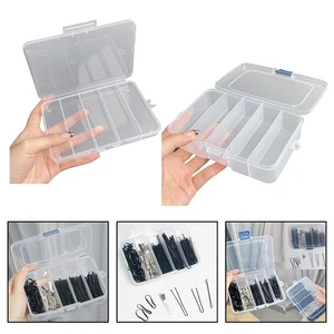 Space Saving Portable Storage Box with Multiple Compartments for Small Items - Picture 1 of 36
