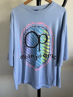 Camiseta Vintage Ocean Pacific 1988 Azul OSFA  - Imagem 1 de 4