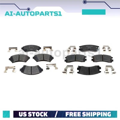 Комплект передних задних тормозных колодок для Chevrolet Impala 2000 2001 2002 2003 2004 2005 годов выпуска - Изображение 1 из 3