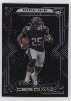 2022 Panini Obsidian Rookies Electric Etch Purple 32/100 Trestan Ebner Rookie RC - Image 1 of 3