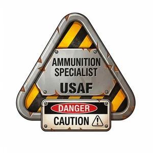 Ammunition Specialist USAF Decal PICK THE ITEM YOU WANT WE WILL APPLY IT - Picture 1 of 56