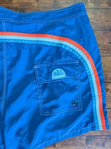 Sundek ICONIC TAFFETA FIXED WAIST Board Shorts Swim Trunks Suit Surf Size 40 - Picture 1 of 11