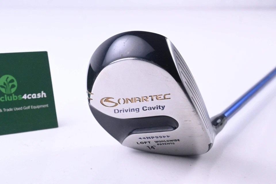 Sonartec NP99 #3 Wood / 14 Degree / Regular Stiff Flex Aldila NV R/S-75 Shaft - Image 1 of 4