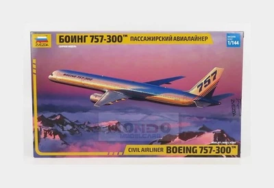 1:144 ZVEZDA Boeing 757-300 Airplane Civil Airliner 1982 Kit ZS7041 - Immagine 1 di 2