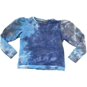 Udel New York Tie Dye Sweatshirt Gr. XS Boutique Blau Preppy Teens Langarm - Bild 1 von 7