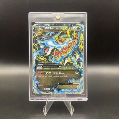 Pokemon Mega M Charizard EX 69/106 Secret Rare 2014 XY Flashfire Card LP-MP - Image 1 of 4