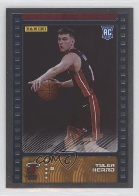 2019-20 Panini Sticker & Card Collection Silver Foil Tyler Herro #91 Rookie RC - Image 1 of 2