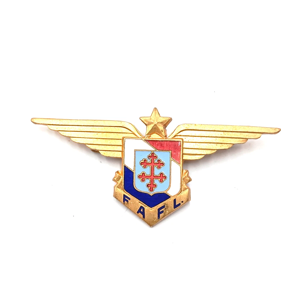 I24/11/25 (REF31704) Rare insigne FAFL numéroté 39/45 WW2 french MEDAL - Photo 1/4