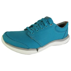 Zapatillas deportivas Teva Wander para mujer con cordones, azul lago, EE. UU. 5 - Imagen 1 de 3